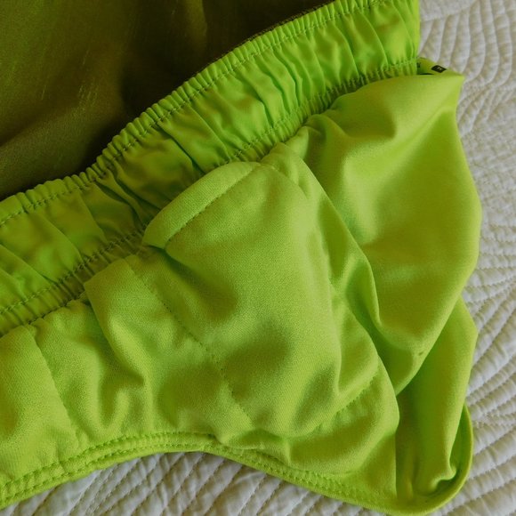 NWOT Nike Tempo Dri-Fit brief lined mesh panel green athletic running shorts XL - Picture 10 of 16
